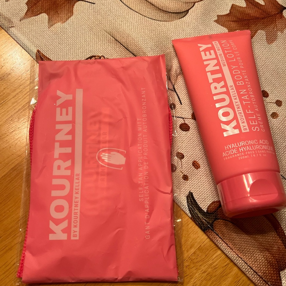 Kourtney Self-Tan Body Lotion Set